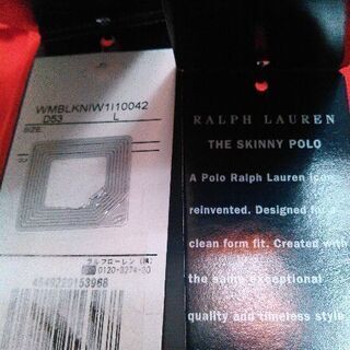新品　ラルフローレン　スキニーポロの画像
