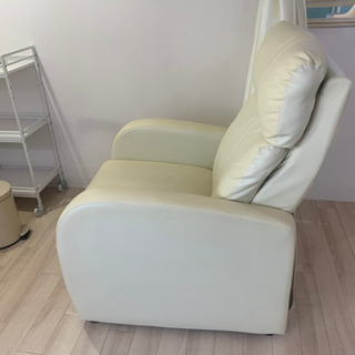 【3月末まで特別価格！】【値下げ】リクライニング　チェア　ソファ　ネイル　サロン　アイラッシュの画像