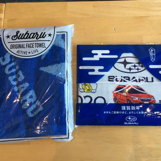 【無料】SUBARU スバル 非売品タオル