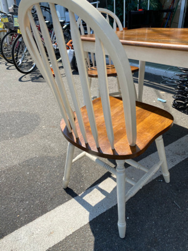 ダイニングテーブル　椅子2脚　中古　リサイクルショップ宮崎屋20.3.25