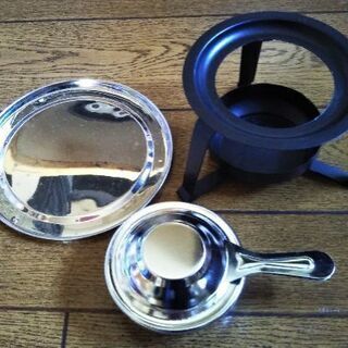 アルコールバーナーとスタンドのセット       新品