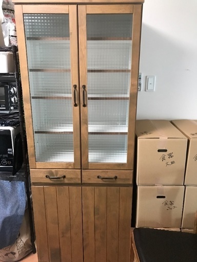値下げ！大川家具　食器棚