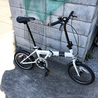 自転車 折り畳み 折りたたみ CHEVROLET シボレー 軽量 16インチの画像