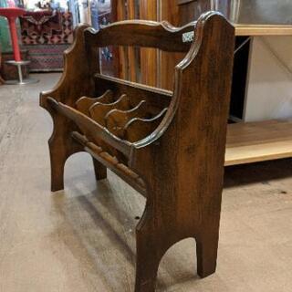 売約済み　カリモク　karimoku スリッパラック　マガジンラック　収納　ワインラックの画像