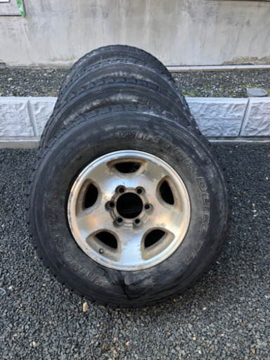 ランクル80 スタッドレス　商談中
