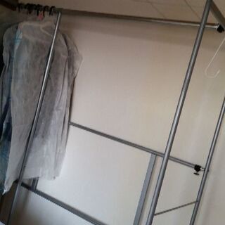 服かけです。