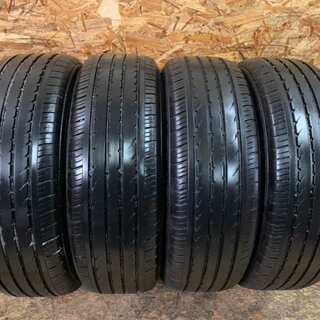 TOYO NANOENERGY J59 195/65R15 15インチ 夏タイヤ 4本 2018年製 バリ溝 ノア セレナ ステップワゴン等 (VTD138) っクレジットカード QR決済可能