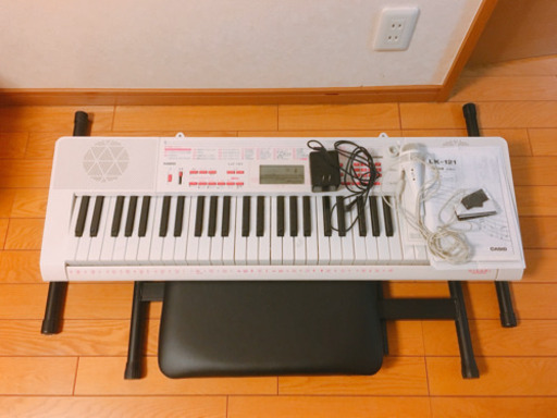 【終了しました】CASIOキーボード　スタンドと椅子付き