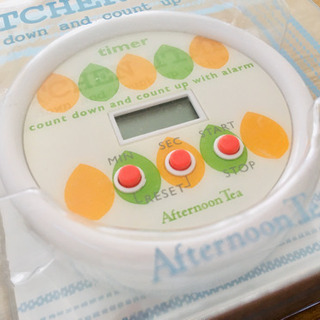 【新品】Afternoon Tea キッチンタイマーの画像