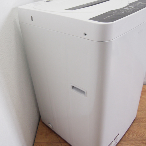 配達設置無料！ SHARP 4.5kg 一人暮らし用洗濯機 2016年 CS12