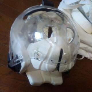 空手防具　メットの画像