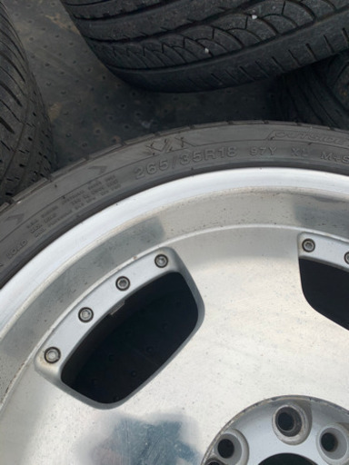 235/40R18 265/35R18 クラウン、フーガ、オデッセイなど　ホイール