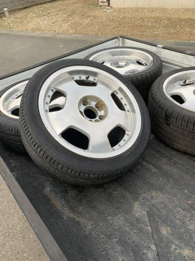 235/40R18 265/35R18 クラウン、フーガ、オデッセイなど　ホイール