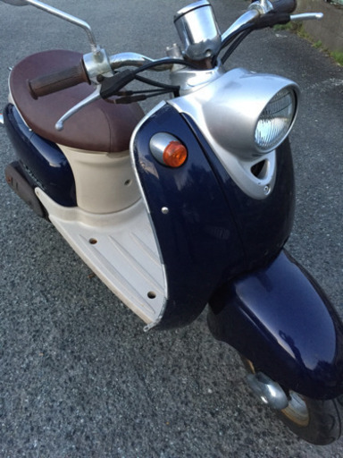 売約済み　ヤマハ ビーノ ２スト 紺 軽メンテ 福岡市