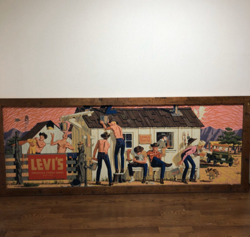 リーバイス　LEVI'S  当時物　バナー　値下げ交渉あり
