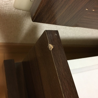 【差し上げます】木製食器収納棚の画像