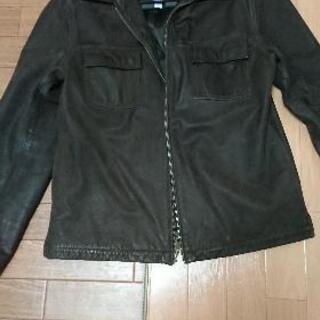 GAP 本革 レザージャケット 値下げしました(*´∇｀*)の画像