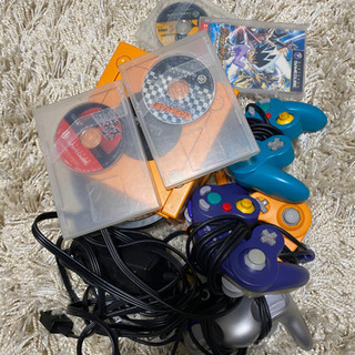 ゲームキューブとソフト(大乱闘、マリオカート等)