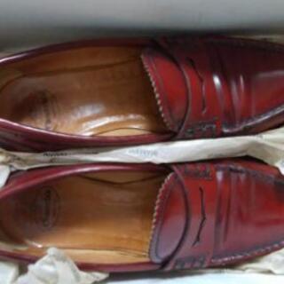 USED　値下げ中 チャーチ　革靴　レッド　の画像