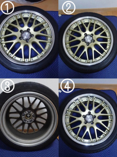 ★値引き可★WORK LANVEC LM19インチ 8J+37,+28