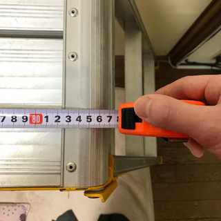 折りたたみ式足場代　脚立の画像