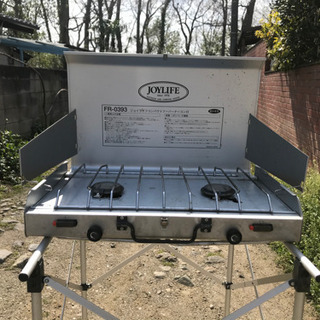 Joyfull ツーバーナー 国産 キャンプ アウトドア BBQ 