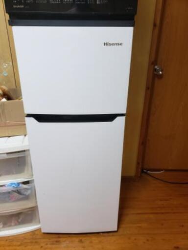 冷蔵庫2ドア1万円