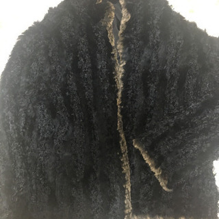 ラビット毛皮ジャケット(リバーシブル)