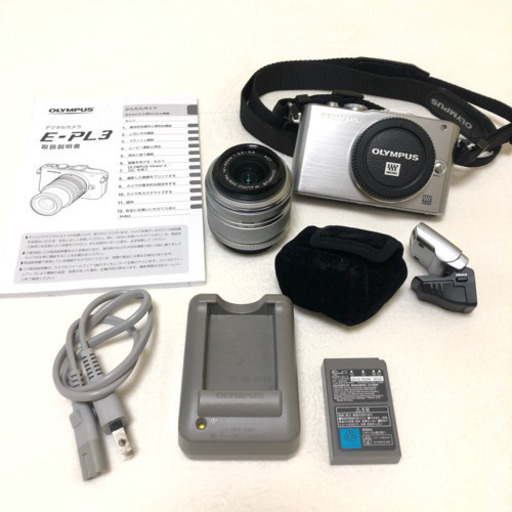 OLYMPUS ミラーレス一眼 PEN Lite E-PL3 レンズキット