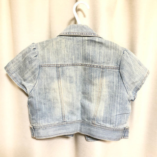 Gジャン 半袖 デニムジャケットの画像