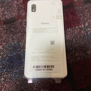 ほぼ新品 Galaxy A20 SCV46 au SIMロック解除済み　の画像