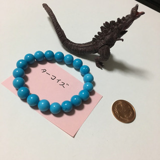 《譲渡完了》天然ターコイズブレスレット