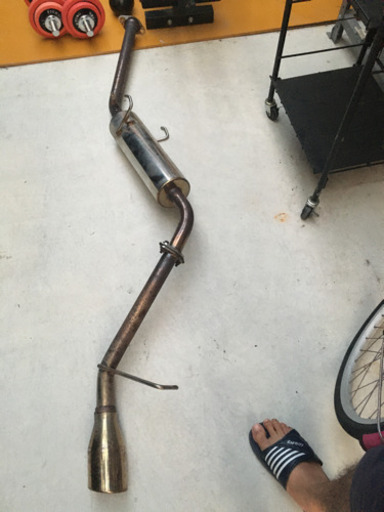 ハイジェットトラック用マフラー