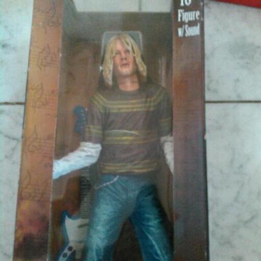 レア　ニルヴァーナ カート・コバーン 18インチ トーキング・アクション・フィギュア 単品[ネカ] Cobain - 18 Inch Talking Action Figure