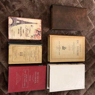 洋書風小物入れの画像