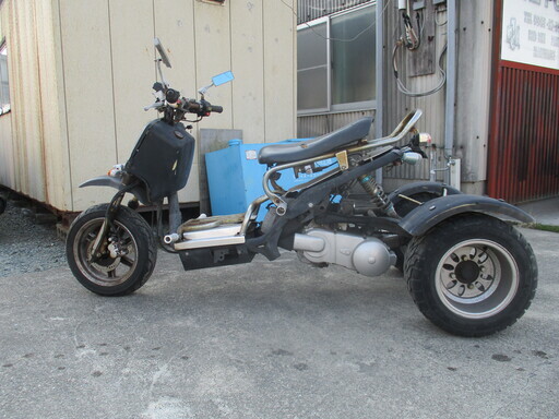 トライク  軽二輪 １５０cc不動車 ズーマータイプ 　登録書類有り