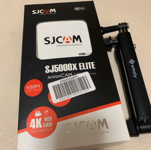 正規品 sjcam sj5000x elite 高画質防水アクションカメラ 【一脚付き】