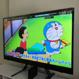 43型液晶テレビの画像