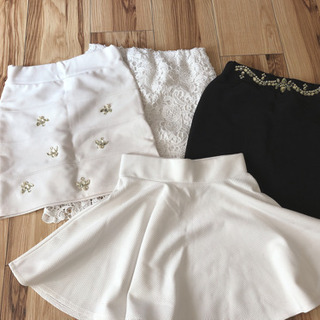 ミニスカート　セット　ダチュラなど