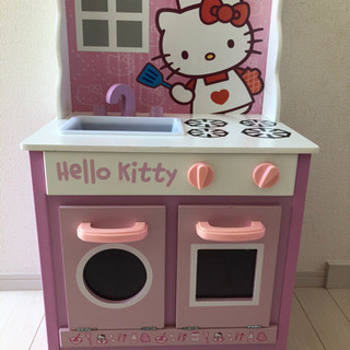 お取引き中♡HELLO KITTY おままごとキッチン 木製