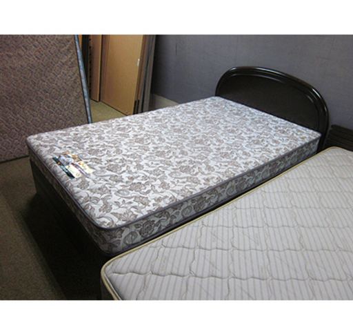 札幌【フランスベッド セミダブルベッド】引出し×3 マットレス幅125cm 防ダニ・防菌防臭加工 ふつう～かため France Bed セミダブルベット 本郷通店