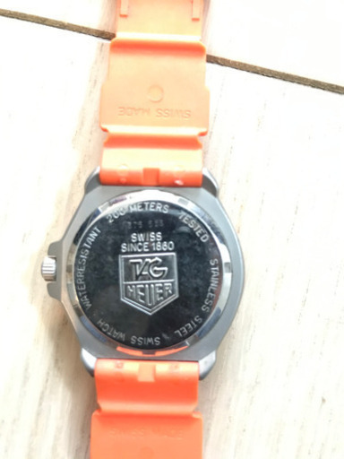 タグホイヤー　プロフェッショナル　200M   オレンジ