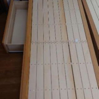 無印セミシングルベッドの画像