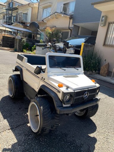 一般道走行可　自作AMGフレーム　ミニカー登録バイク　バギー　稼働品