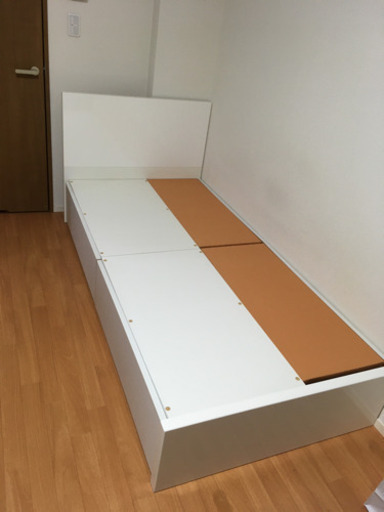 【ニトリ】シングルベッド　収納あり