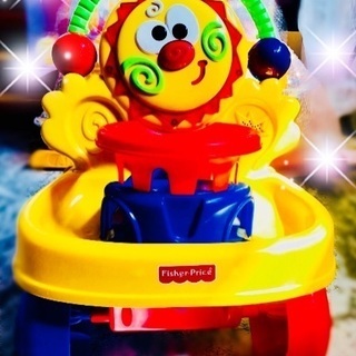 美品☆フィッシャープライス☆☆車& 手押し車☆カタカタの画像