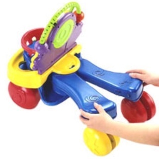 美品☆フィッシャープライス☆☆車& 手押し車☆カタカタの画像
