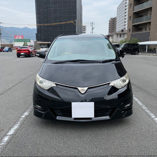 7月限定！1万円キャッシュバック！　H19年式　エスティマ　アエラス2.4  7人乗り　黒の画像