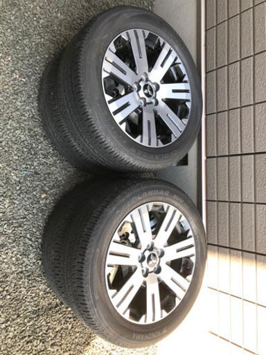 デリカd5  純正タイヤ　ホイールセット