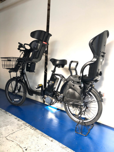 パナソニック　ギュットアニーズ　20インチ 3人乗り 8.9ah 黒　電動自転車　電動アシスト